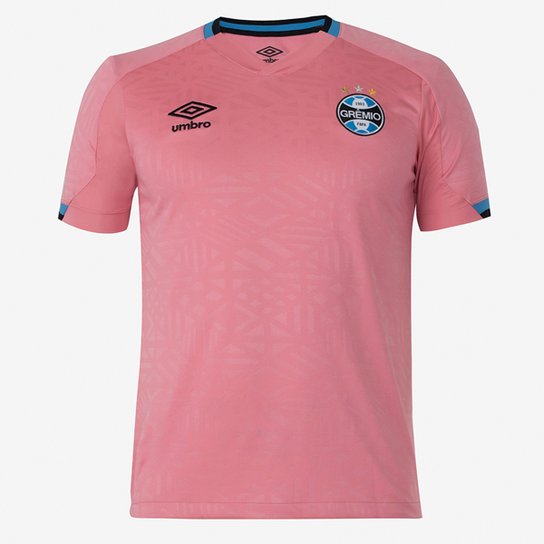 Camisa Grêmio Outubro Rosa 22/23 s/n° Torcedor Umbro Masculina - Rosa Menor preço em Camisa Grêmio Outubro Rosa 22/23 s/n° Torcedor Umbro Masculina - Rosa