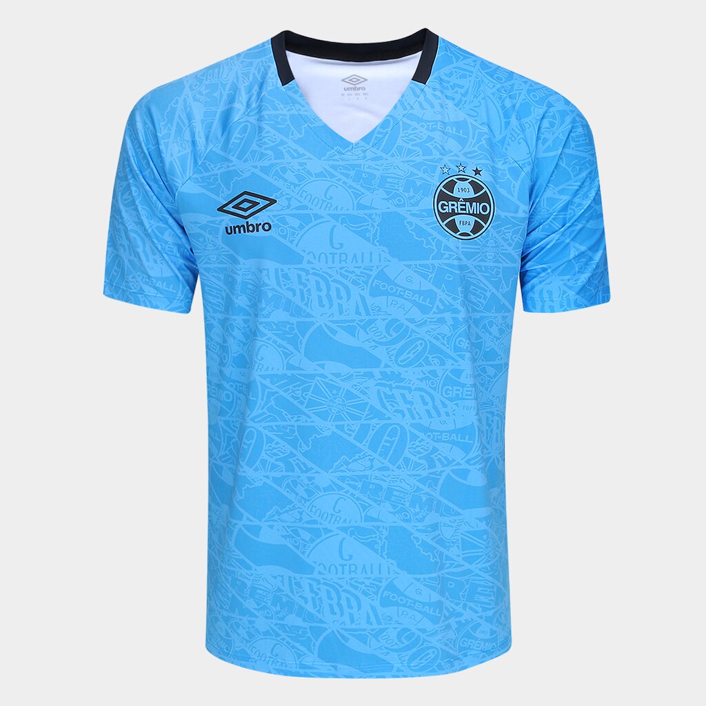 Camisa Grêmio Pré-Jogo 25/26 Umbro Masculina