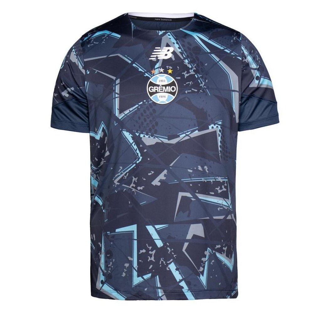 Camisa Grêmio Pré Jogo 26/27 Torcedor New Balance Masculina