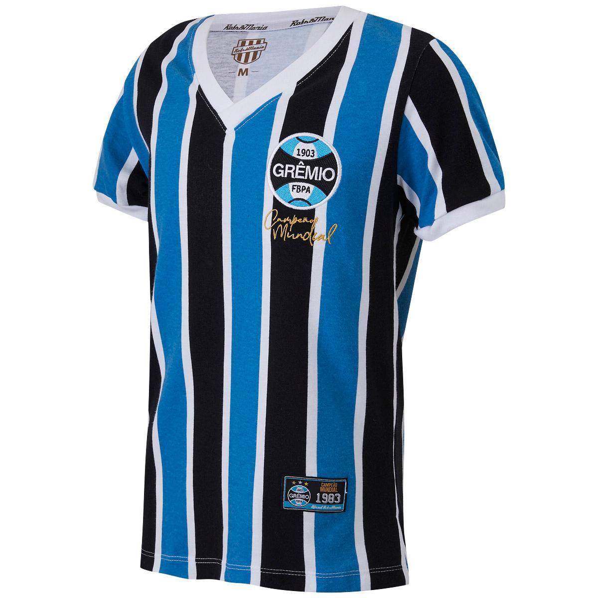 Camisa Grêmio Retrô 1983 Juvenil Masculina é ruim? Camisa Grêmio Retrô 1983 Juvenil Masculina é boa?