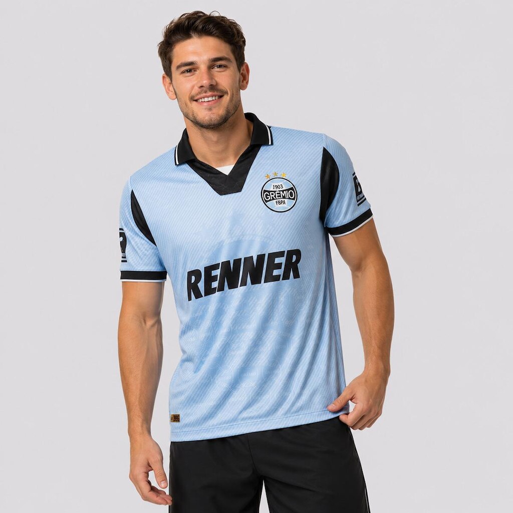 Camisa Grêmio Retrô 1996 Azul