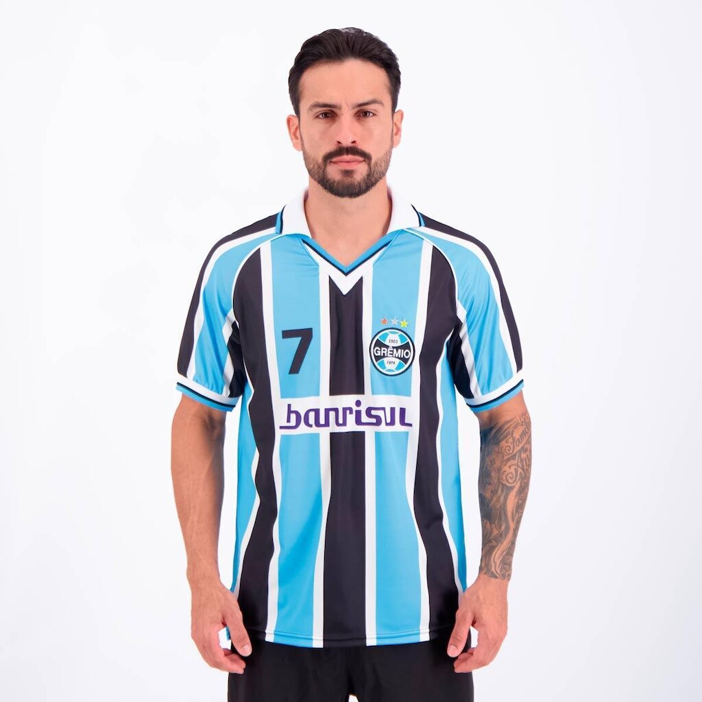 Camisa Grêmio Retrô 2001 N°7