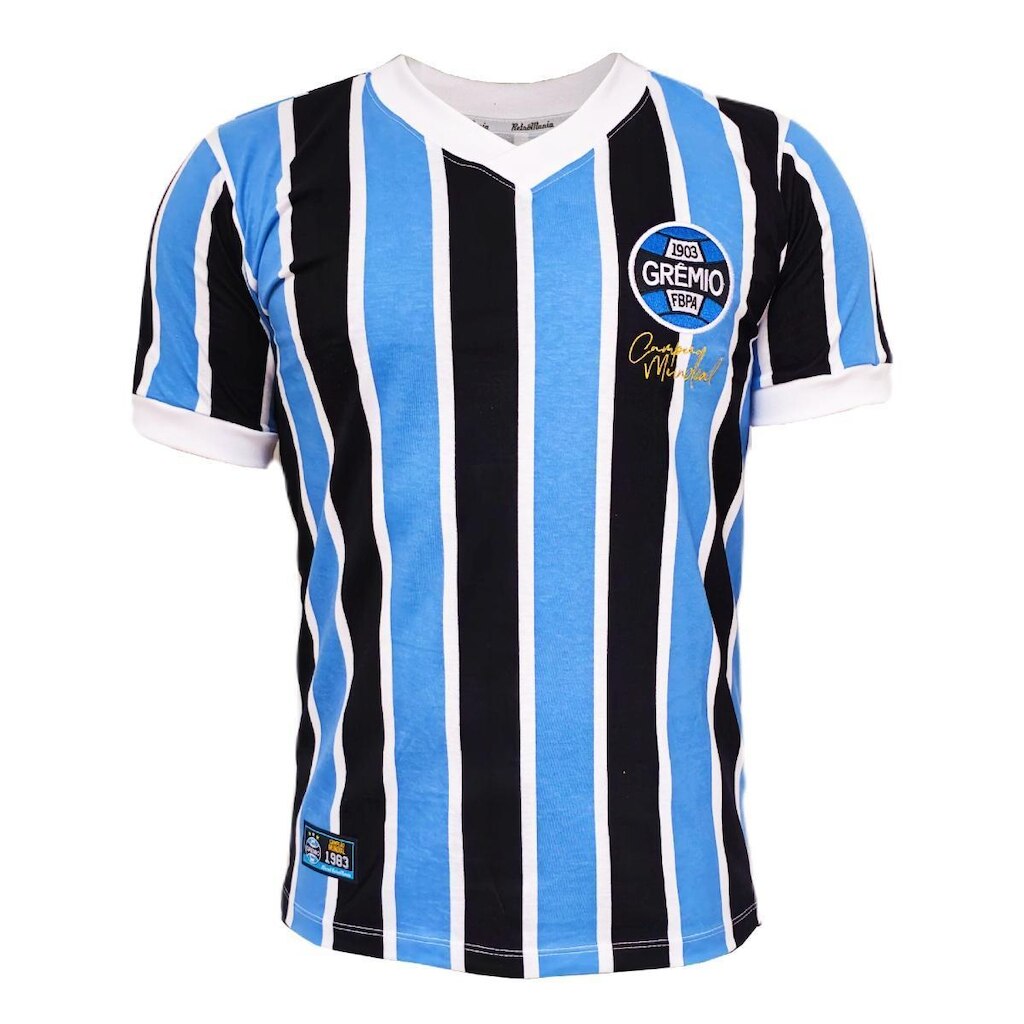 Camisa Grêmio Retrô Mundial 1983 Oficial