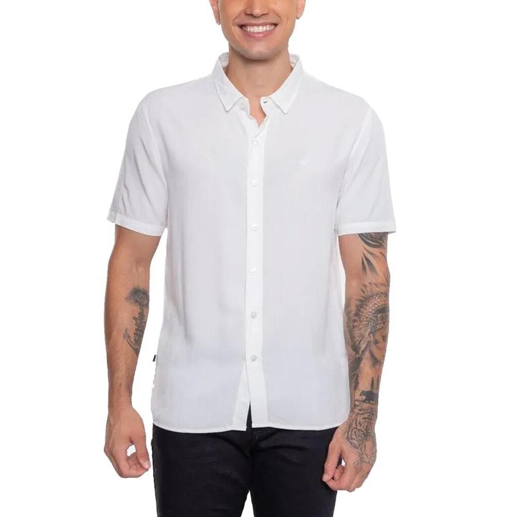 Camisa HD Viscose 9093A Off White