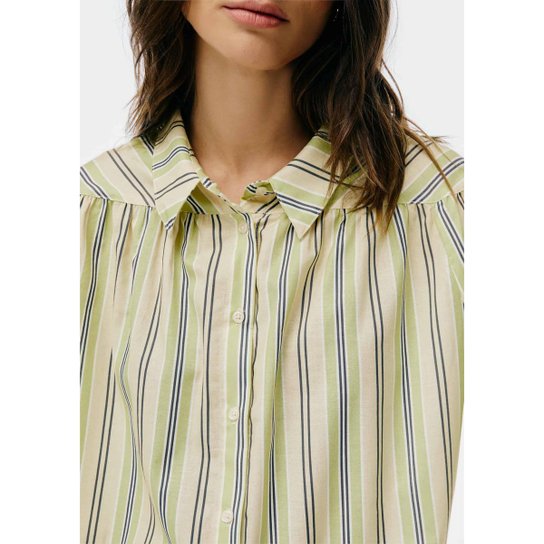 Camisa Hering Manga Longa Fio Tinto Feminina