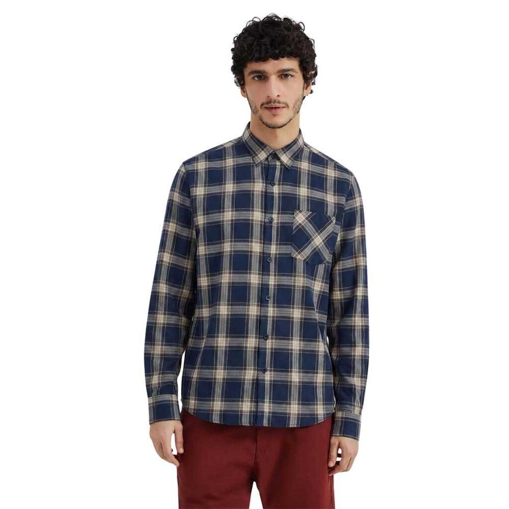 Camisa Hering Masculina Manga Longa Xadrez