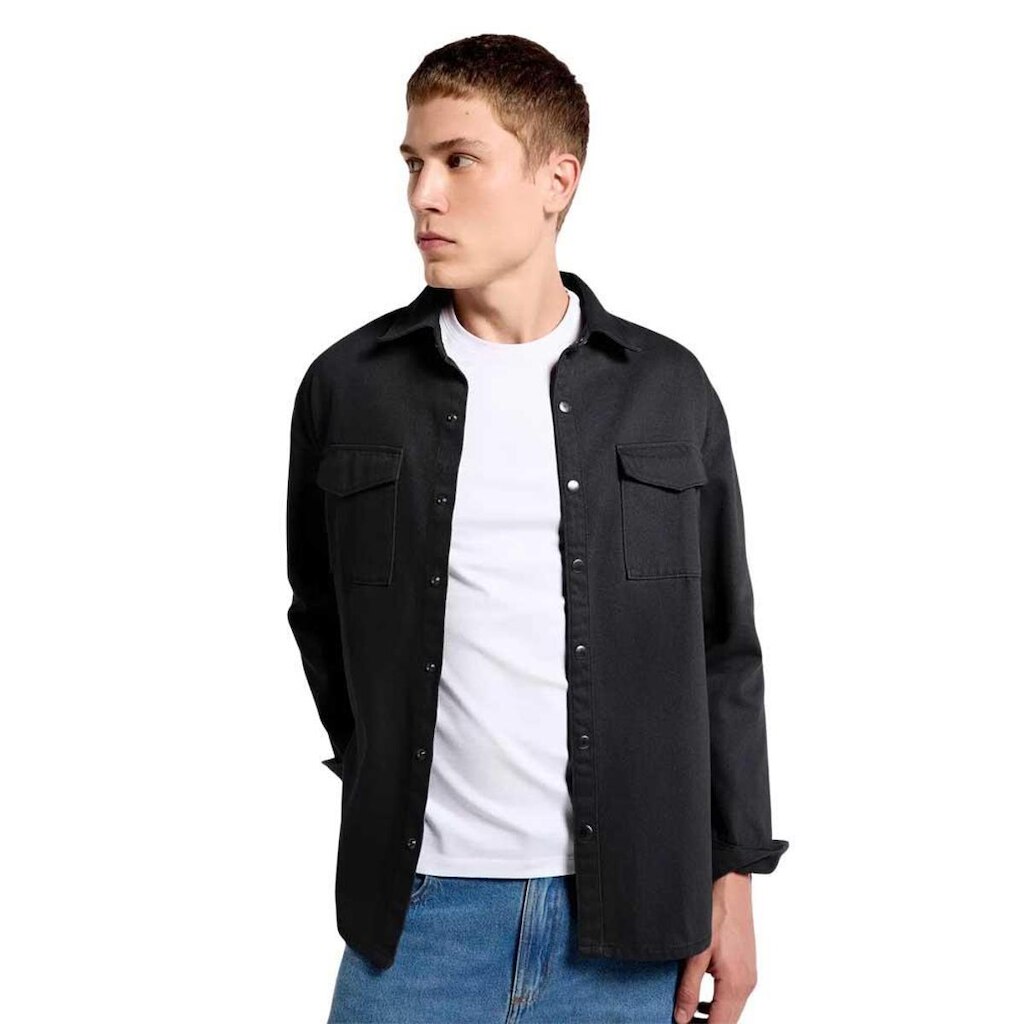Camisa Hering Masculina Regular em Sarja