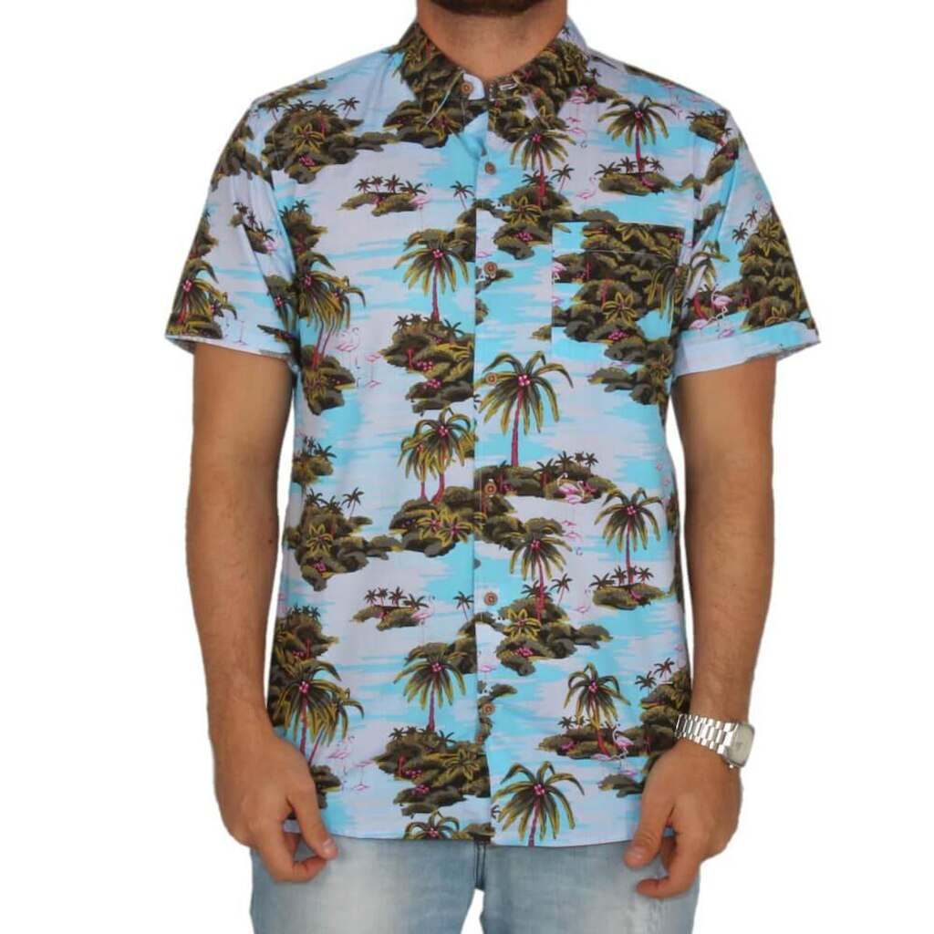 Camisa Hurley Garage - Azul Hurley