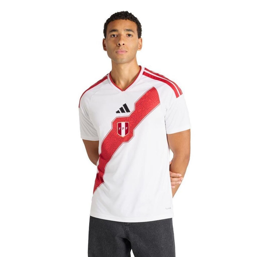 Camisa I Seleção Peruana 26 Adidas Masculina