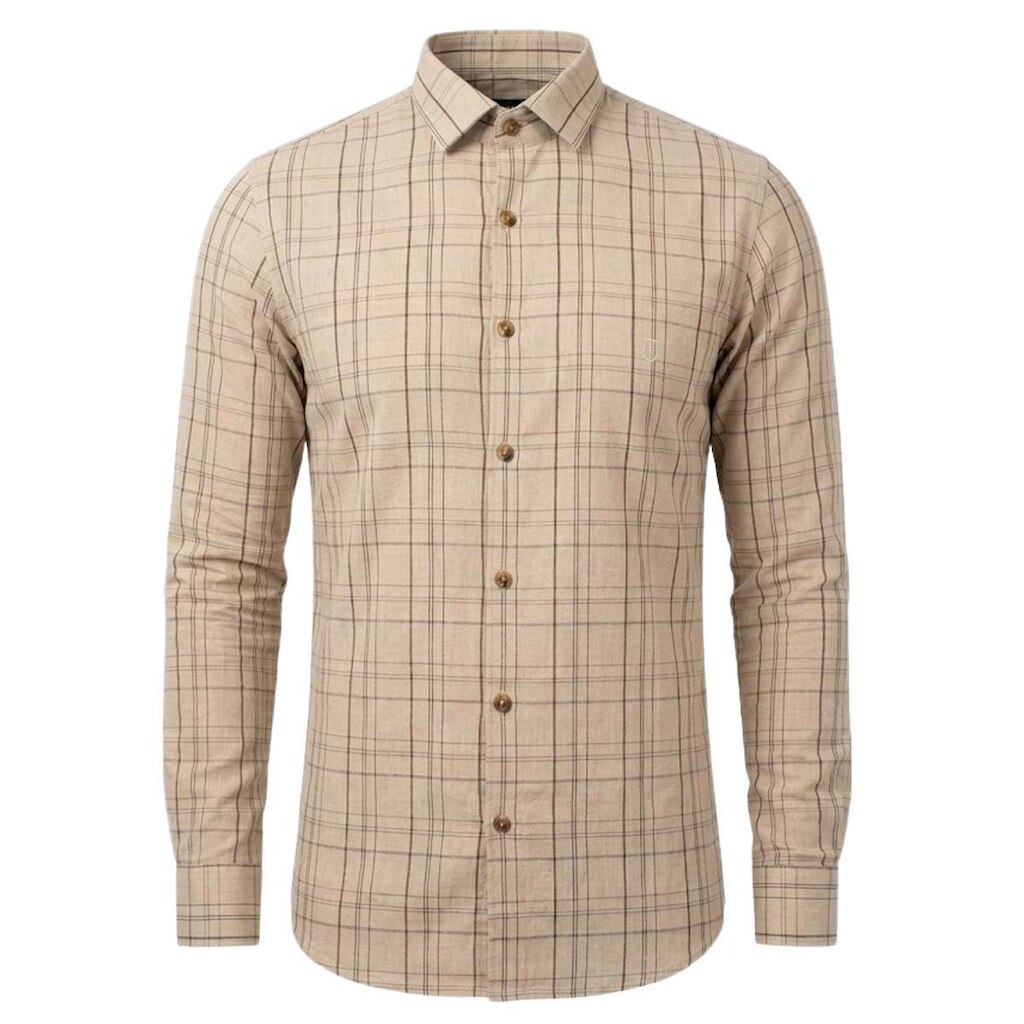 Camisa Individual Manga Longa Slim Fit
