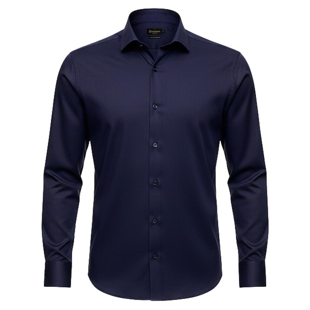 Camisa Individual Mc Slim Azul Marinho