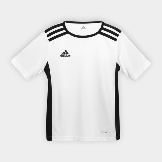 Camisa Infantil Adidas Entrada 18 - Branco+Preto é ruim? Camisa Infantil Adidas Entrada 18 - Branco+Preto é boa?