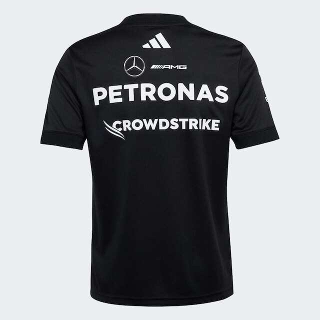 Camisa Infantil Adidas Mercedes - AMG Petronas Formula One Team White Black