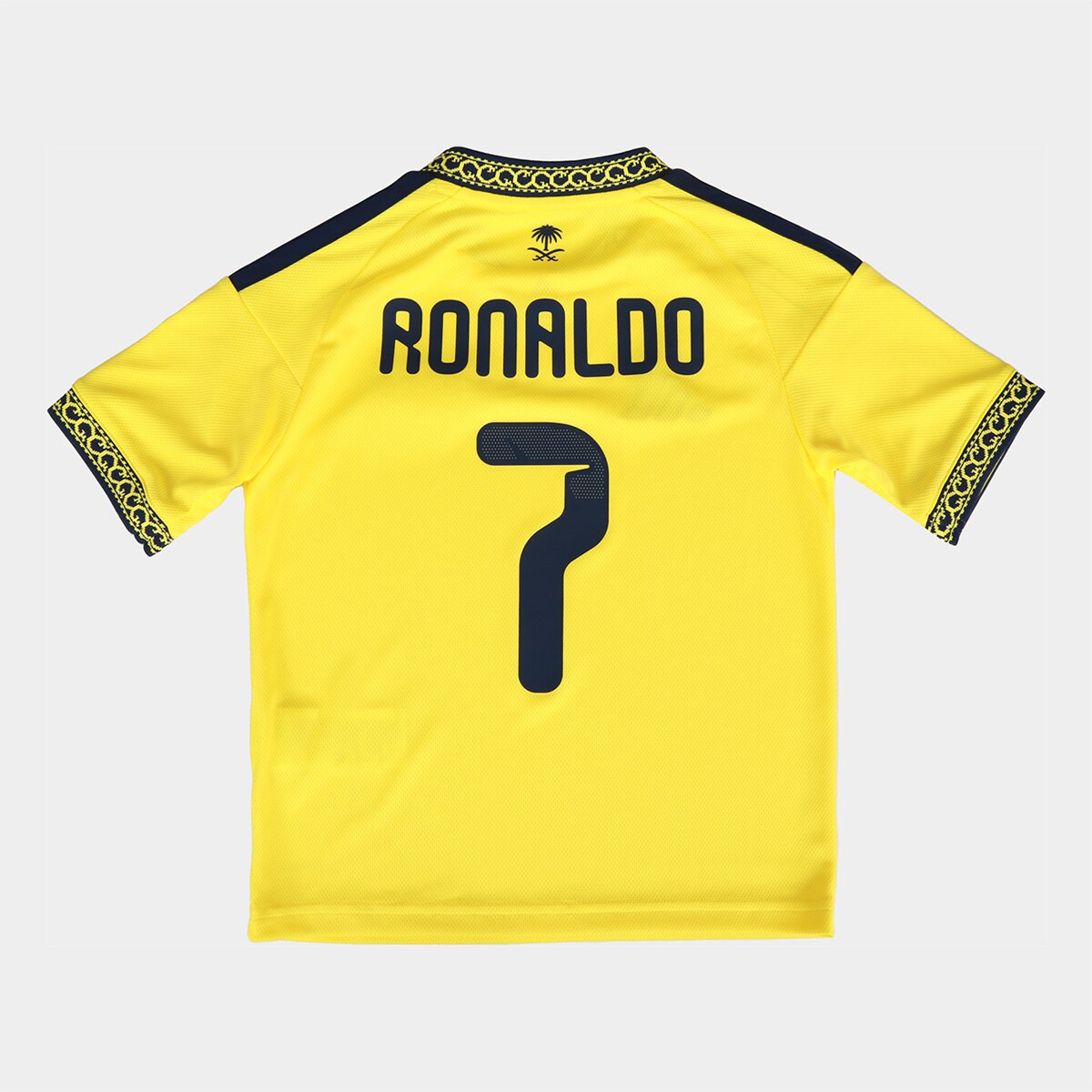 Camisa Infantil Al Nassr Home 26/27 Cristiano Ronaldo Nº7 Torcedor Adidas - 1