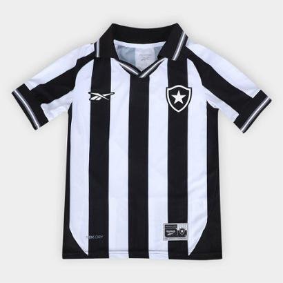 Camisa Infantil Botafogo I 25/26 s/n Torcedor Reebok - Unissex