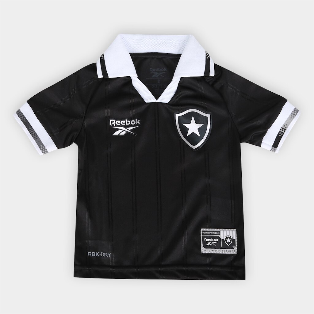 Camisa Infantil Botafogo II 25/26 s/n Torcedor Reebok