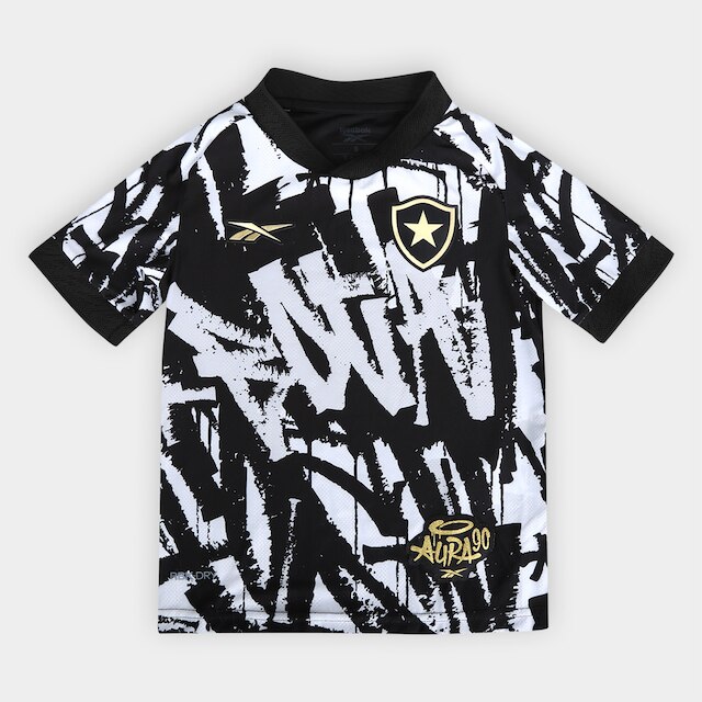Camisa Infantil Botafogo IV 25/26 s/n Torcedor Reebok
