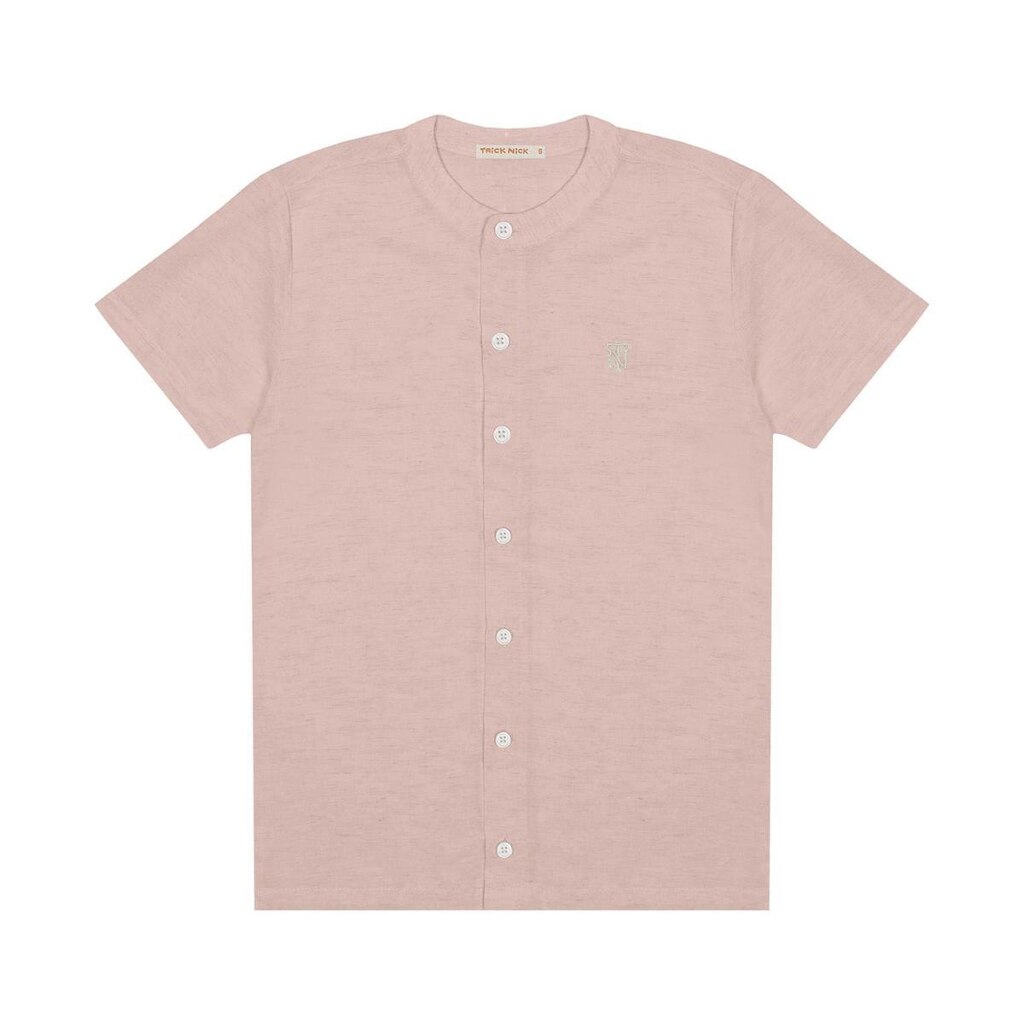 Camisa Infantil Em Viscolinho Trick Nick Rosa