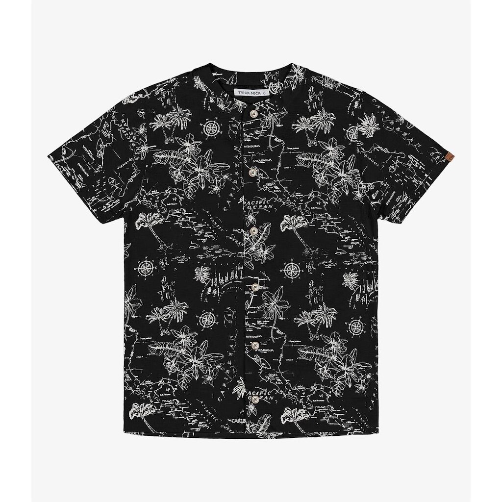 Camisa Infantil Estampada Trick Nick Preto