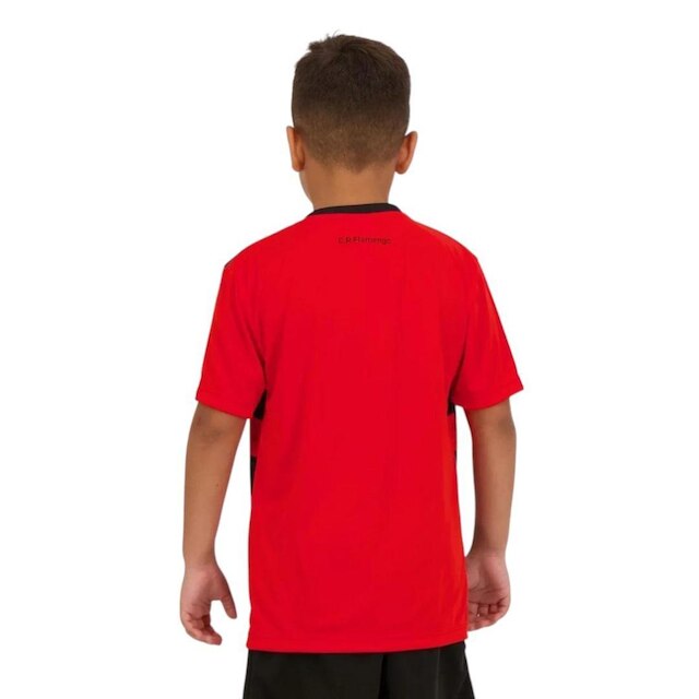 Camisa Infantil Flamengo Shout Licenciada Braziline