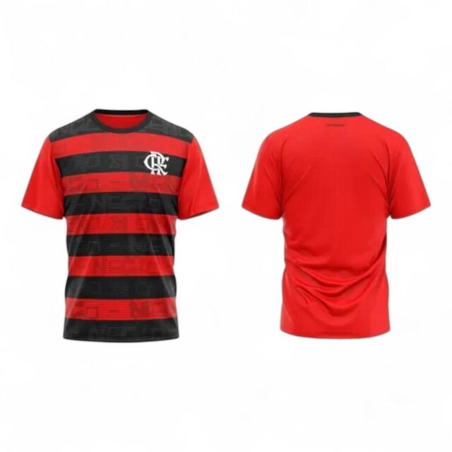 Camisa Infantil Flamengo Shout Licenciada Braziline