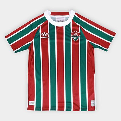 Camisa Infantil Fluminense I 25/26 Umbro - Unissex