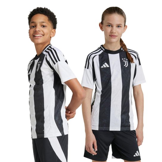 Camisa Infantil Juventus I 24/25 Adidas