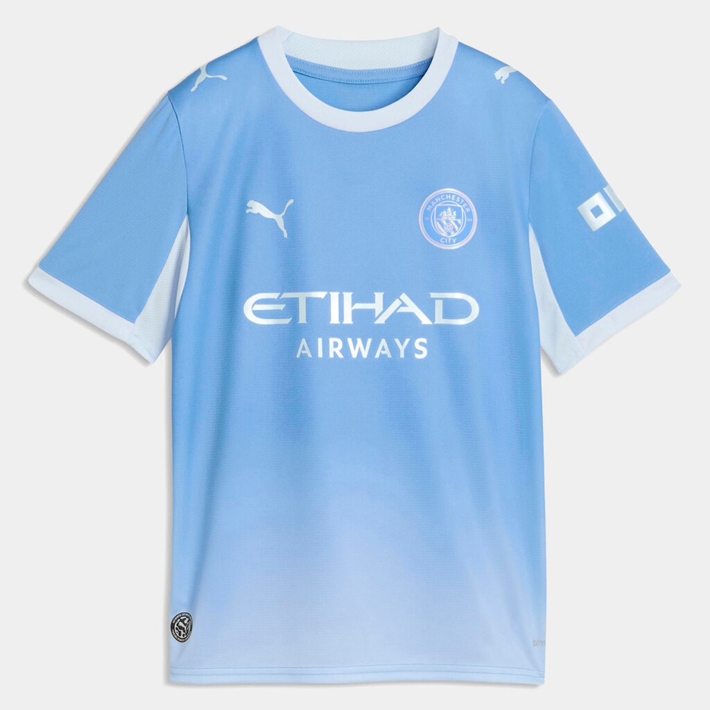 Camisa Infantil Manchester City Home 26/27 s/n Torcedor Puma