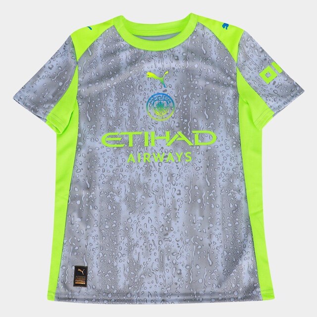 Camisa Infantil Manchester City Third 25/26 s/n Torcedor Puma