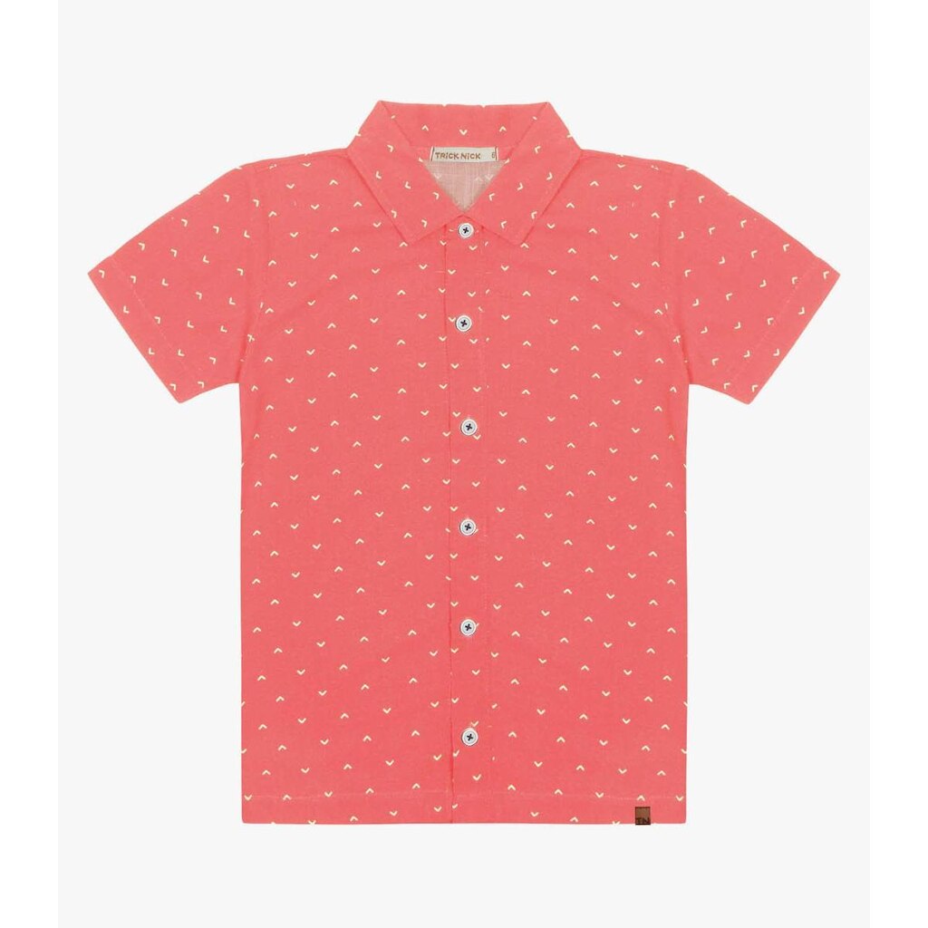 Camisa Infantil Masculina Trick Nick Rosa