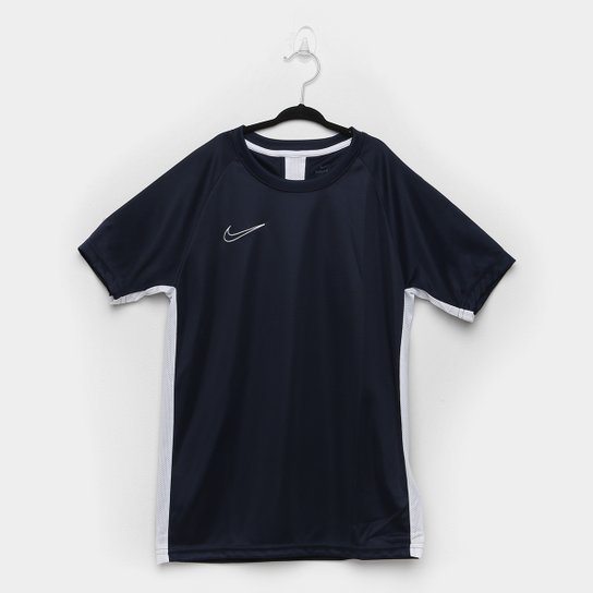 Camisa Infantil Nike Academy Dry Fit Top SS - Marinho