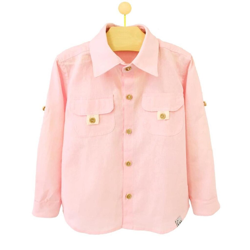Camisa Infantil Pandi Longa Gorgurão Masculino