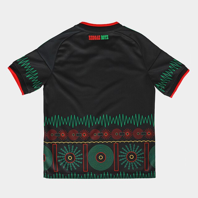 Camisa Infantil Seleção Jamaica Away 2026 Torcedor Adidas