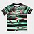 Camisa Infantil Seleção Prematch Portugal 25/26 s/n Torcedor Puma - Preto+verde