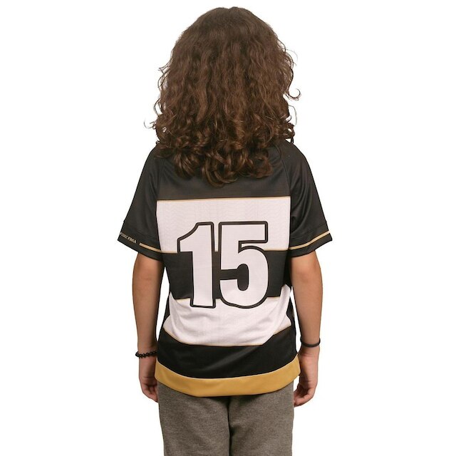 Camisa Infantil Super Bolla Xv De Piracicaba Jogo 1 2025 Original No 15