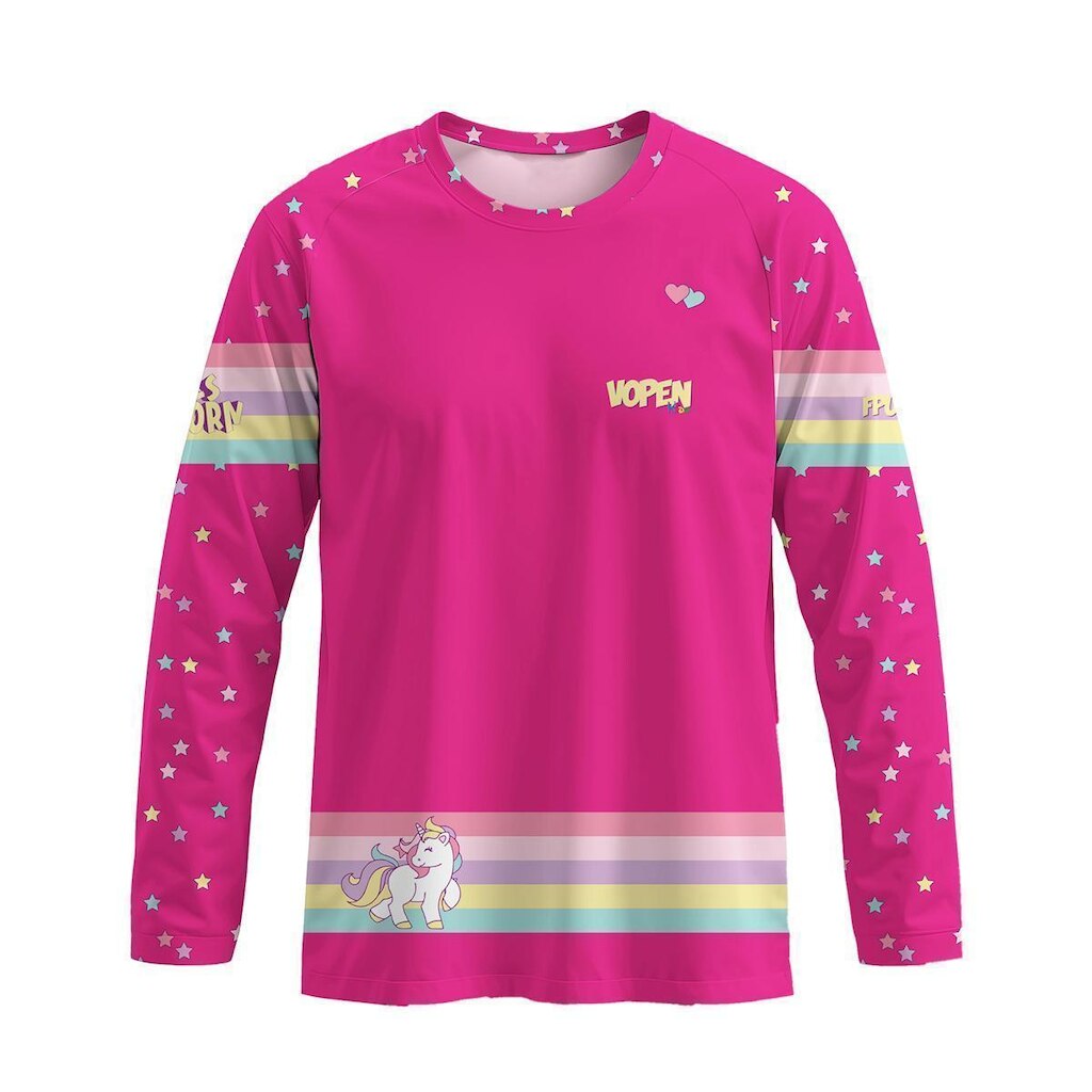 Camisa Infantil Vopen Uv Proteção Solar Estampada Unissex