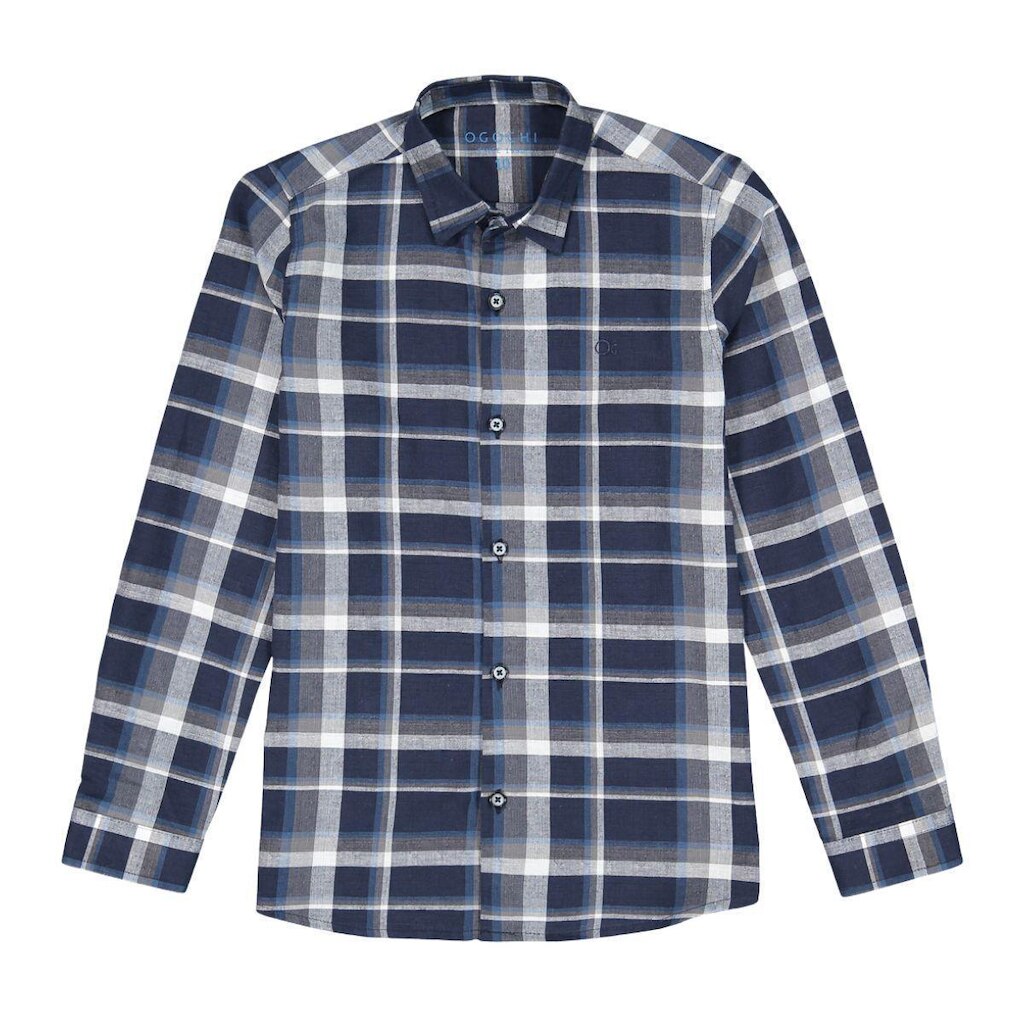 Camisa Infantil Xadrez Ogochi