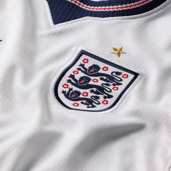 Camisa Inglaterra Nike I 2026/27 Torcedor Pro Infantil