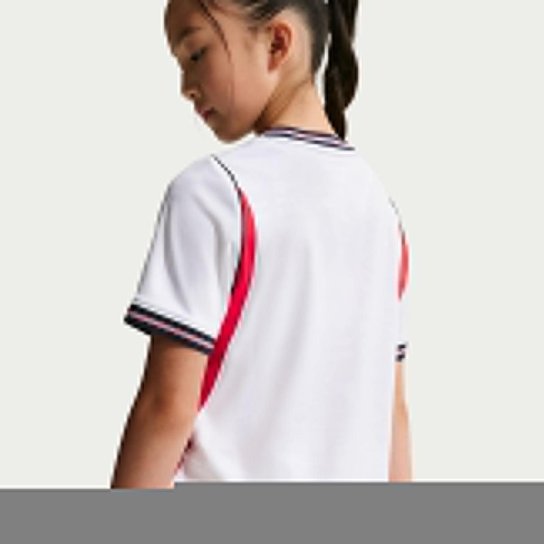 Camisa Inglaterra Nike I 2026/27 Torcedor Pro Infantil