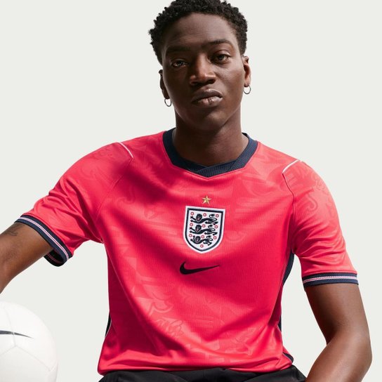 Camisa Inglaterra Nike II 2026/27 Torcedor Pro Masculina