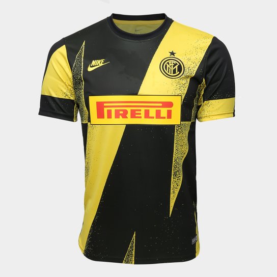 Camisa Inter de Milão Pré Jogo CL 19/20 Nike Masculina - Preto e Amarelo é ruim? Camisa Inter de Milão Pré Jogo CL 19/20 Nike Masculina - Preto e Amarelo é boa?