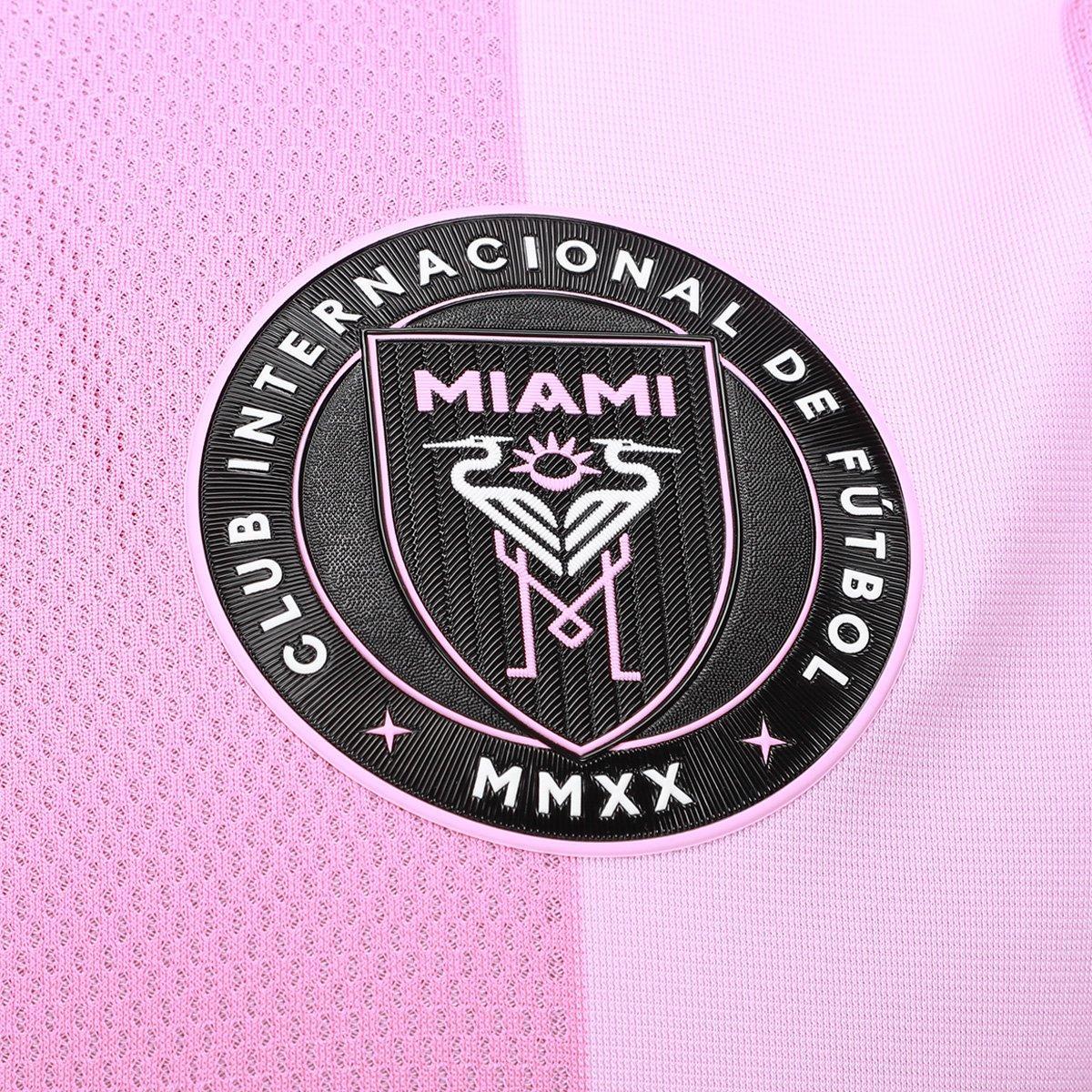 Camisa Inter Miami Home 25/26 s/n Jogador Adidas Masculina - Rosa ...