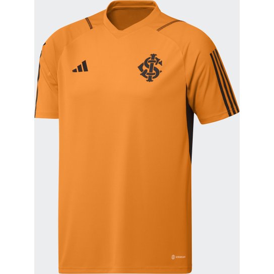 Camisa Internacional 23/24 s/n° Treino Adidas Masculina - Laranja Menor preço em Camisa Internacional 23/24 s/n° Treino Adidas Masculina - Laranja
