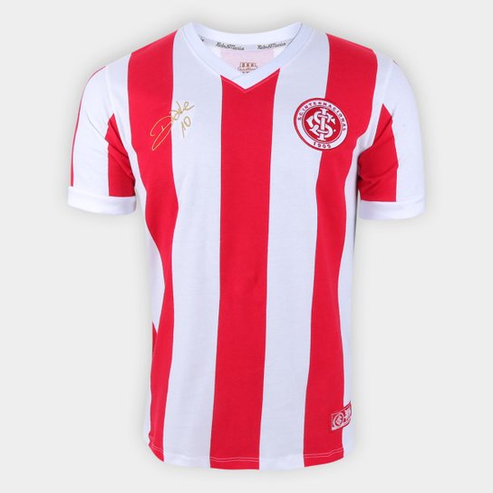 Camisa Internacional D'Alessandro 2013 RetrôMania Masculina - Vermelho+Branco é ruim? Camisa Internacional D'Alessandro 2013 RetrôMania Masculina - Vermelho+Branco é boa?