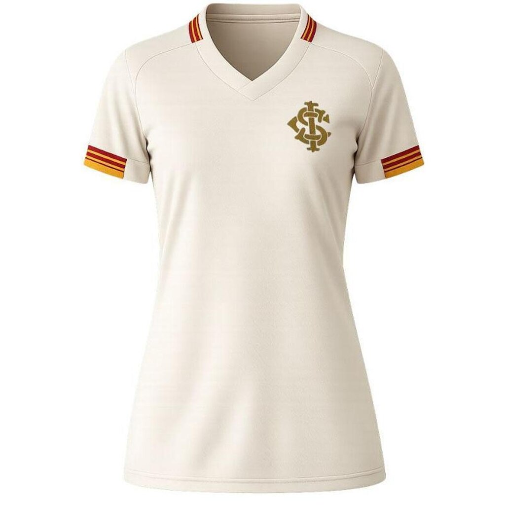 CAMISA INTERNACIONAL GOLD II FEMININA OFF WHITE FEMININA