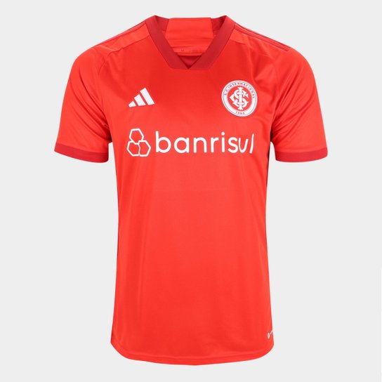 Camisa Internacional I 23/24 s/n° Torcedor Adidas Masculina - Vermelho Menor preço em Camisa Internacional I 23/24 s/n° Torcedor Adidas Masculina - Vermelho
