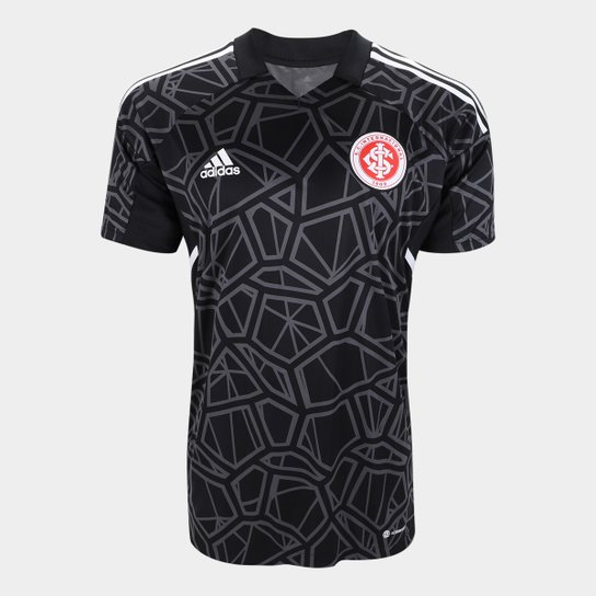 Camisa Internacional II 22/23 s/n° Goleiro Adidas Masculina - Preto Menor preço em Camisa Internacional II 22/23 s/n° Goleiro Adidas Masculina - Preto