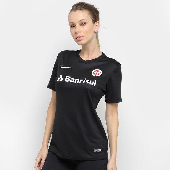 Camisa Internacional III 19/20 s/nº Torcedor Nike Feminina - Preto é ruim? Camisa Internacional III 19/20 s/nº Torcedor Nike Feminina - Preto é boa?