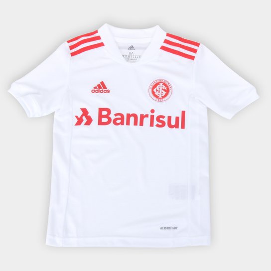 Camisa Internacional Juvenil II 21/22 s/n° Torcedor Adidas - Branco Menor preço em Camisa Internacional Juvenil II 21/22 s/n° Torcedor Adidas - Branco