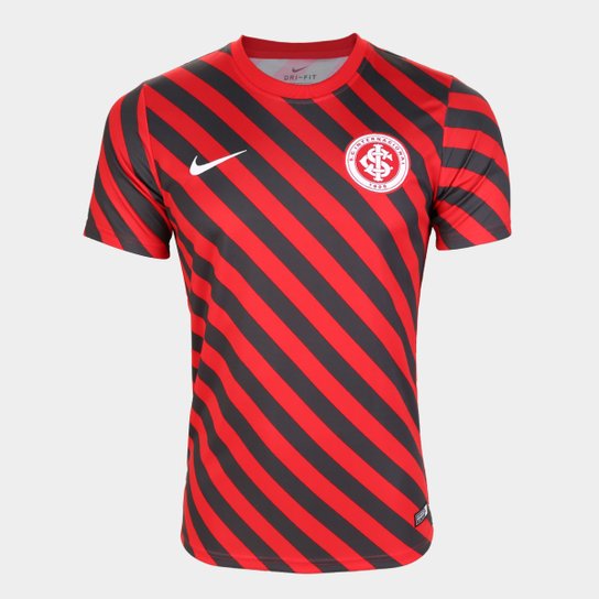 Camisa Internacional Pré Jogo 19/20 Nike Masculina - Preto e Vermelho é ruim? Camisa Internacional Pré Jogo 19/20 Nike Masculina - Preto e Vermelho é boa?